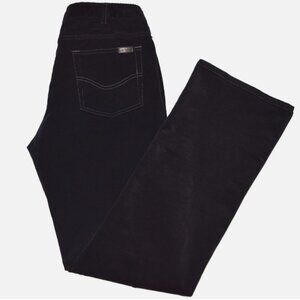 CARHARTT Black Velvet Corduroy Straight Leg Casual Women's Pants Size 8 x 34